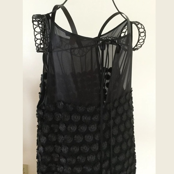 Leifsdottir Anthropologie little black dress  8 - Picture 2 of 7